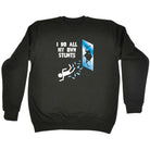 Window Do All My Own Stunts - Funny Sweatshirt