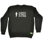 Oob A Golfers Diet Consists Greens - Funny Sweatshirt