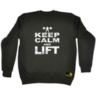 Swps Keep Calm Lift - Funny Sweatshirt