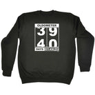 Oldometer 39 40 Days - Funny Sweatshirt
