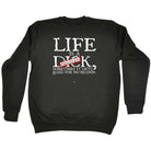 Life Is A Hard For No Reason - Funny Sweatshirt