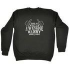 This Is What Awesome Nanny - Funny Sweatshirt