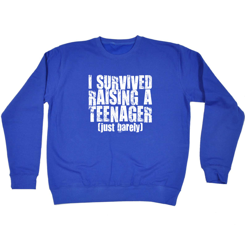 Survived Raising A Teenager - Funny Sweatshirt
