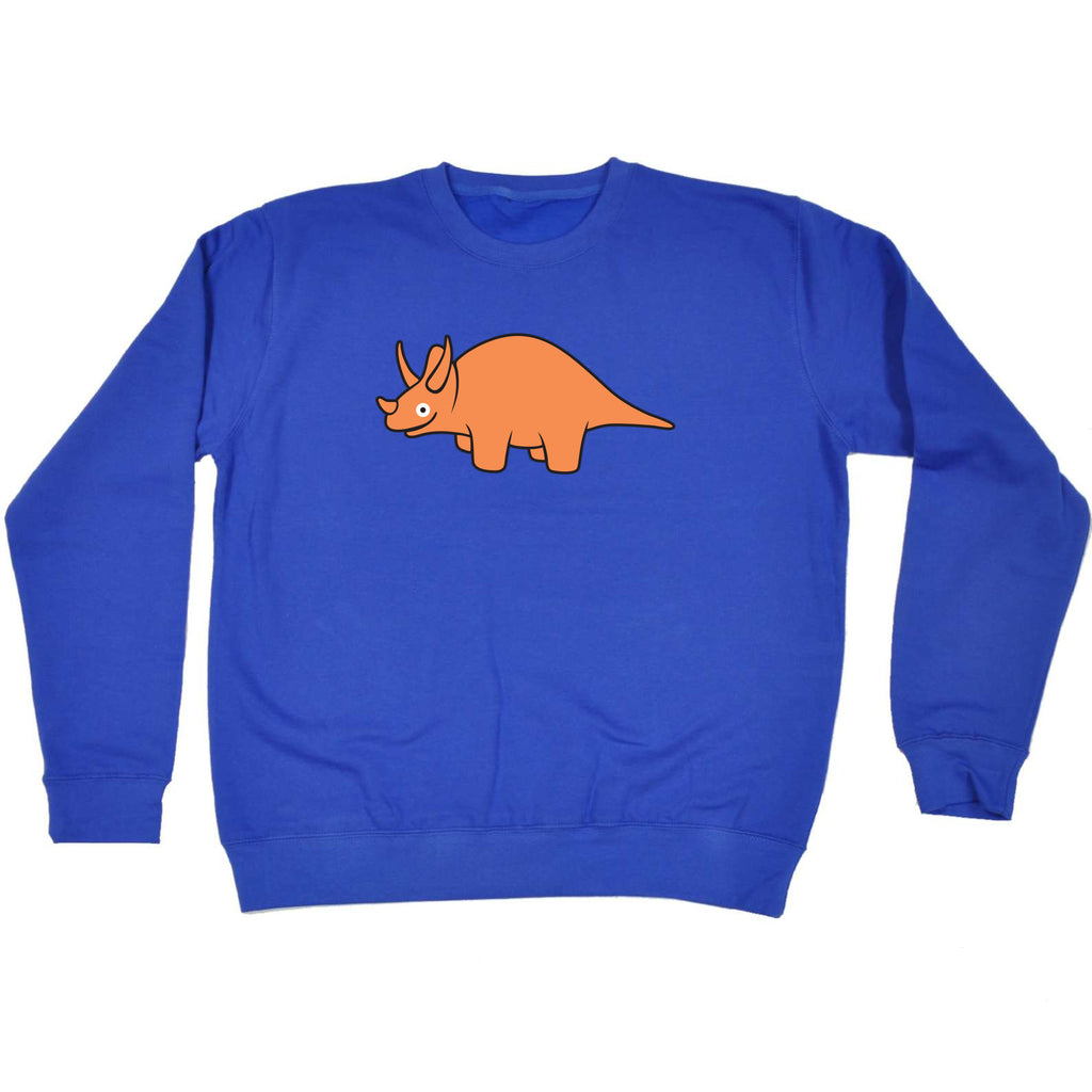 Dinosaur Triceratops Ani Mates - Funny Sweatshirt