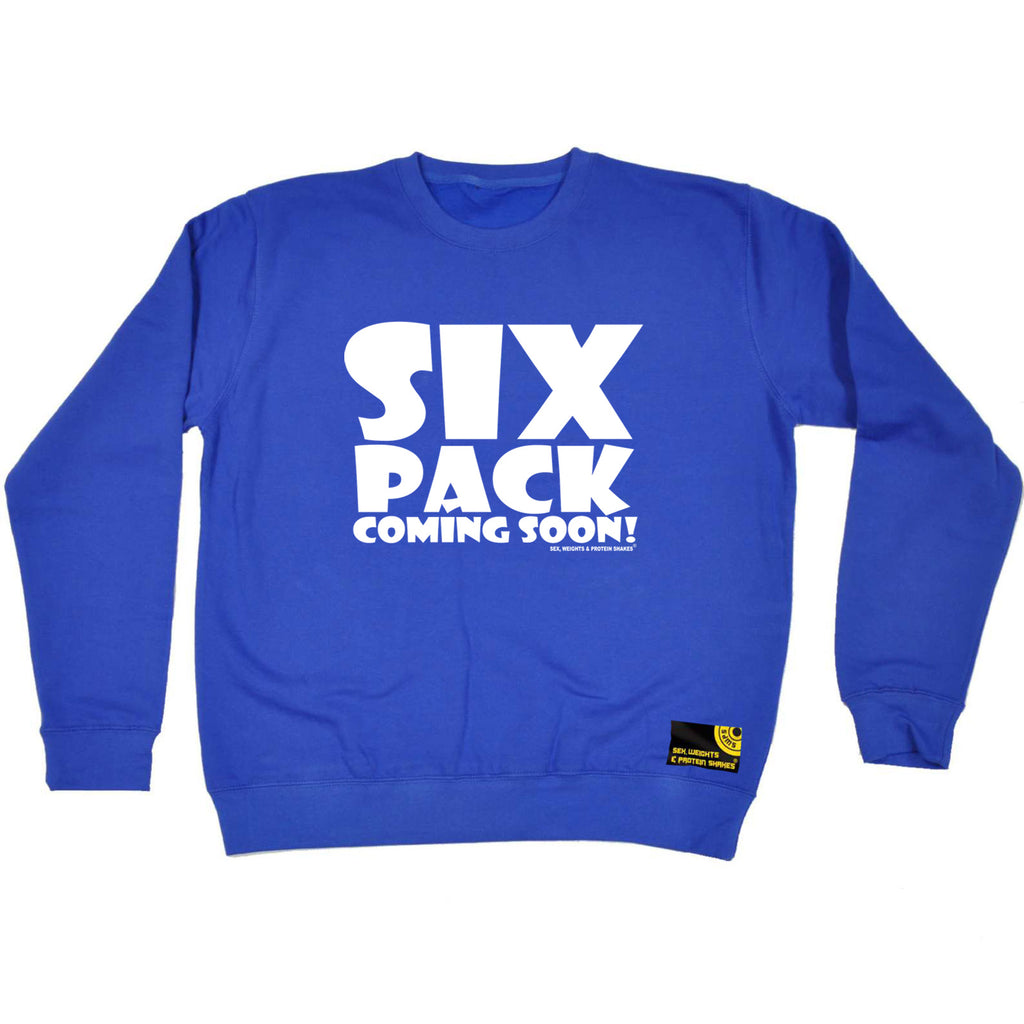 Swps Six Pack Coming Soon White - Funny Sweatshirt