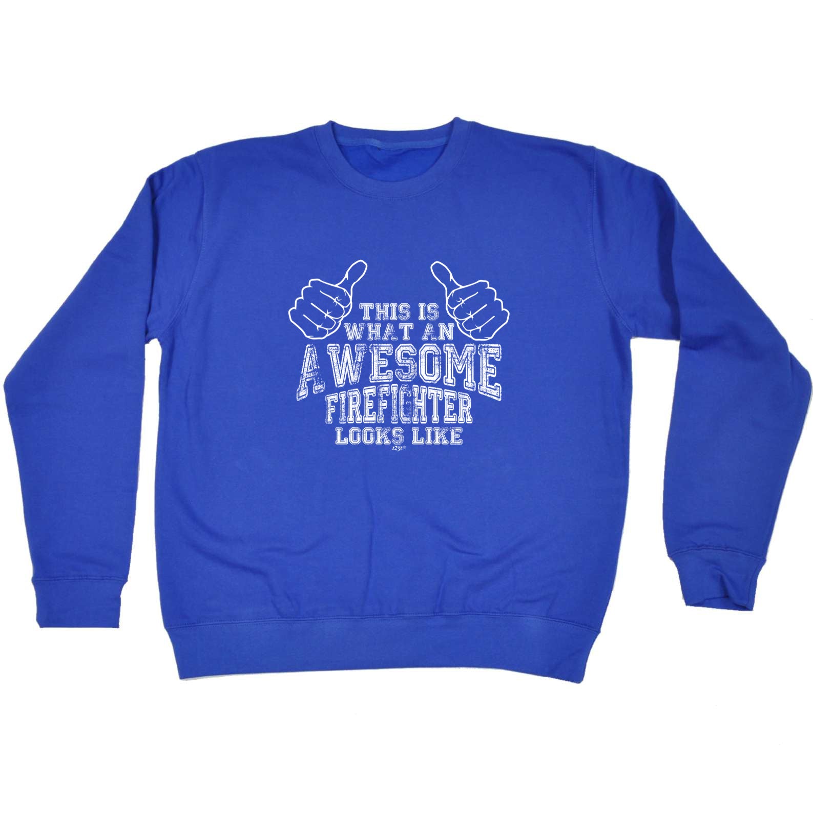 This Is What Awesome Firefighter - Funny Sweatshirt