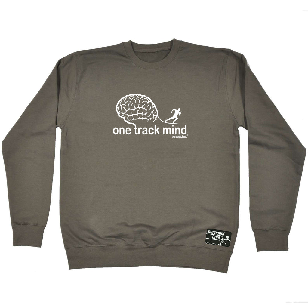 Pb One Track Mind - Funny Sweatshirt