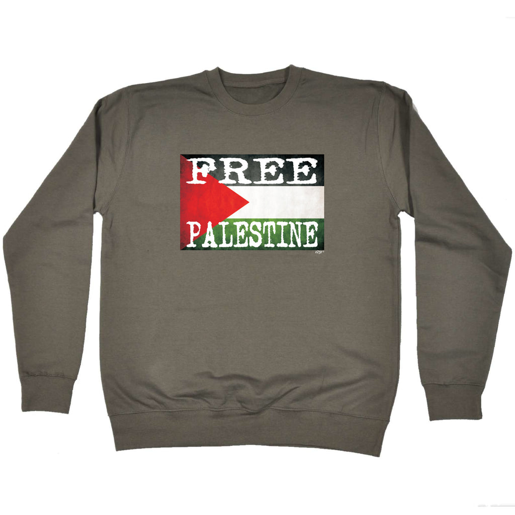 Free Palestine Flag - Funny Sweatshirt