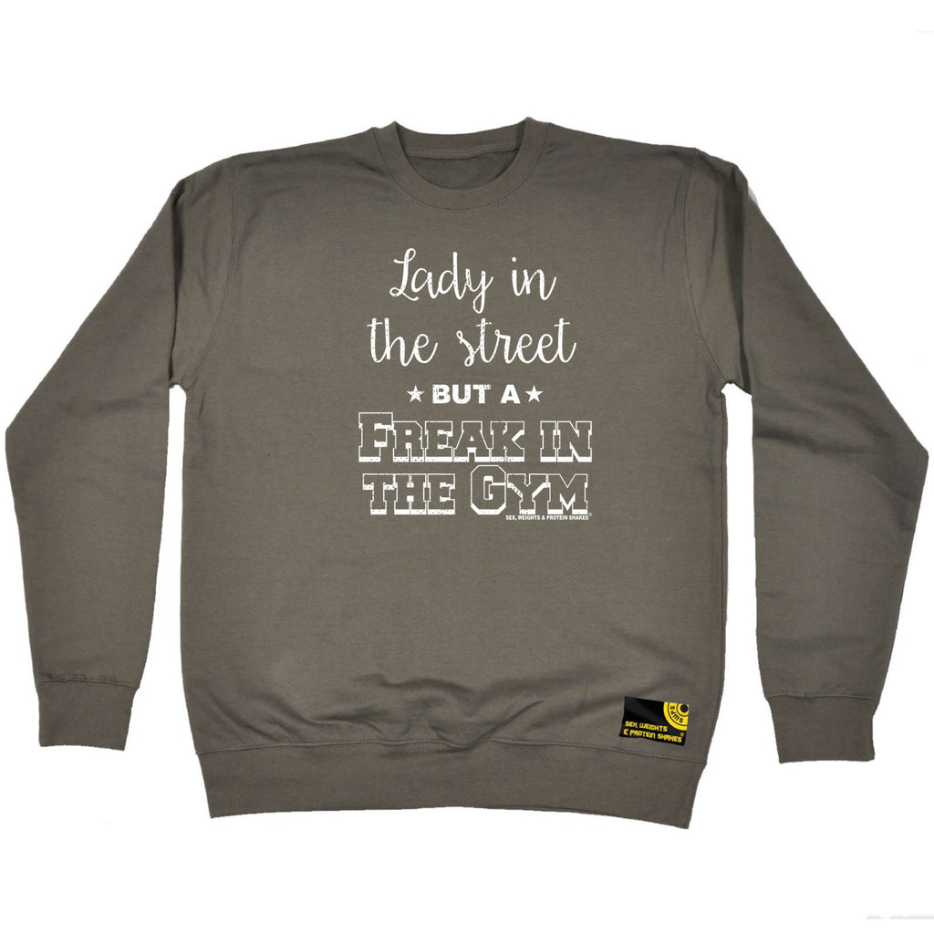 Swps Lady In The Street - Funny Sweatshirt