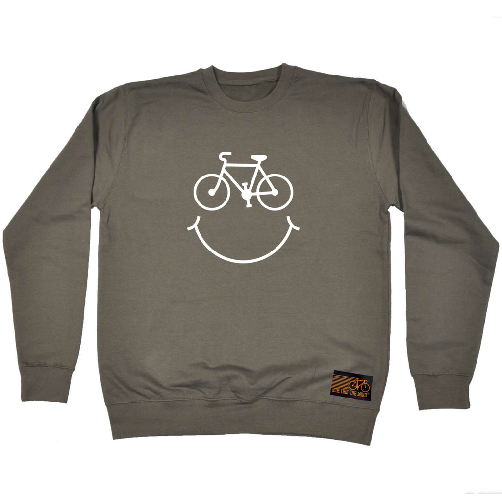 Rltw Cycle Smile - Funny Sweatshirt