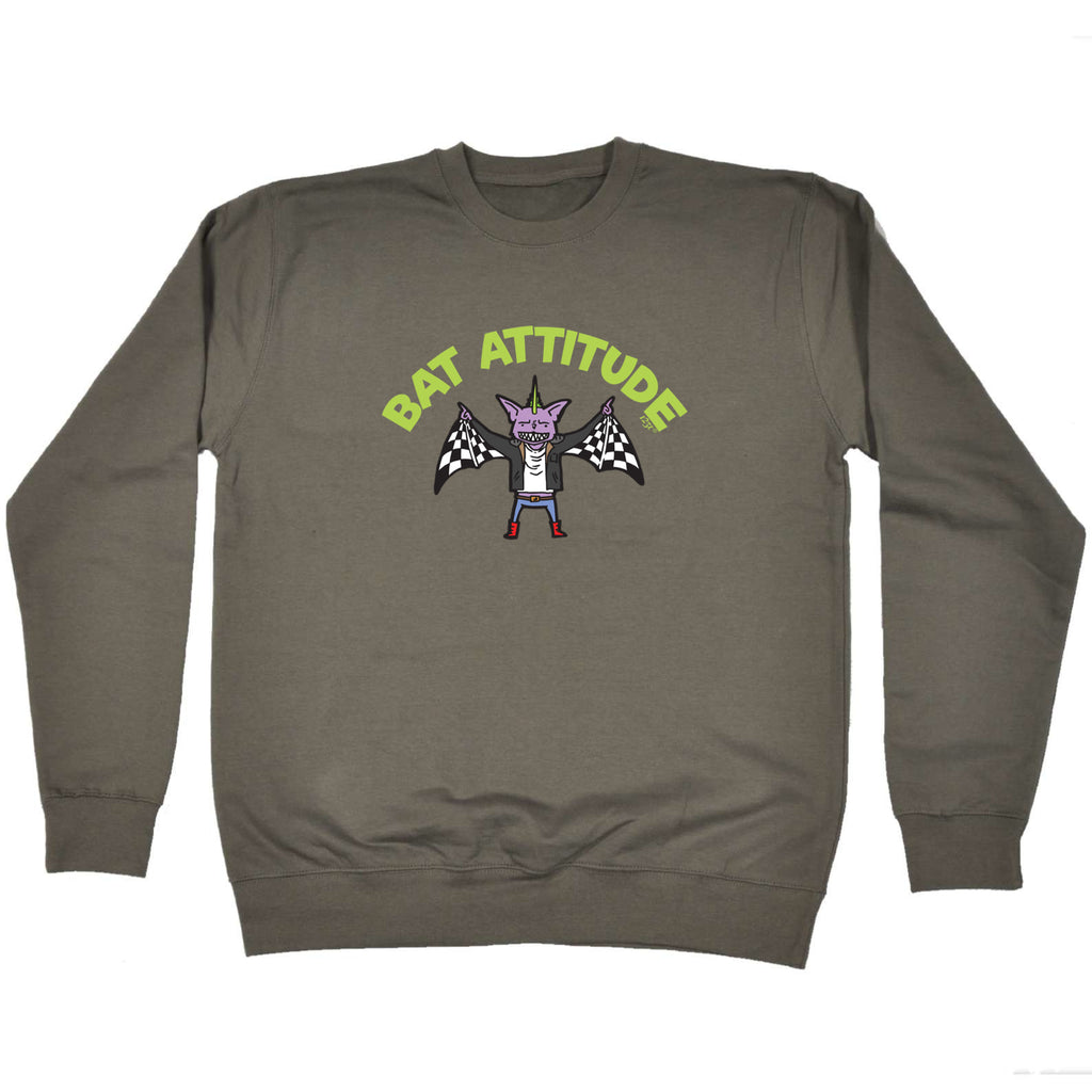 Bat Attitude - Funny Sweatshirt