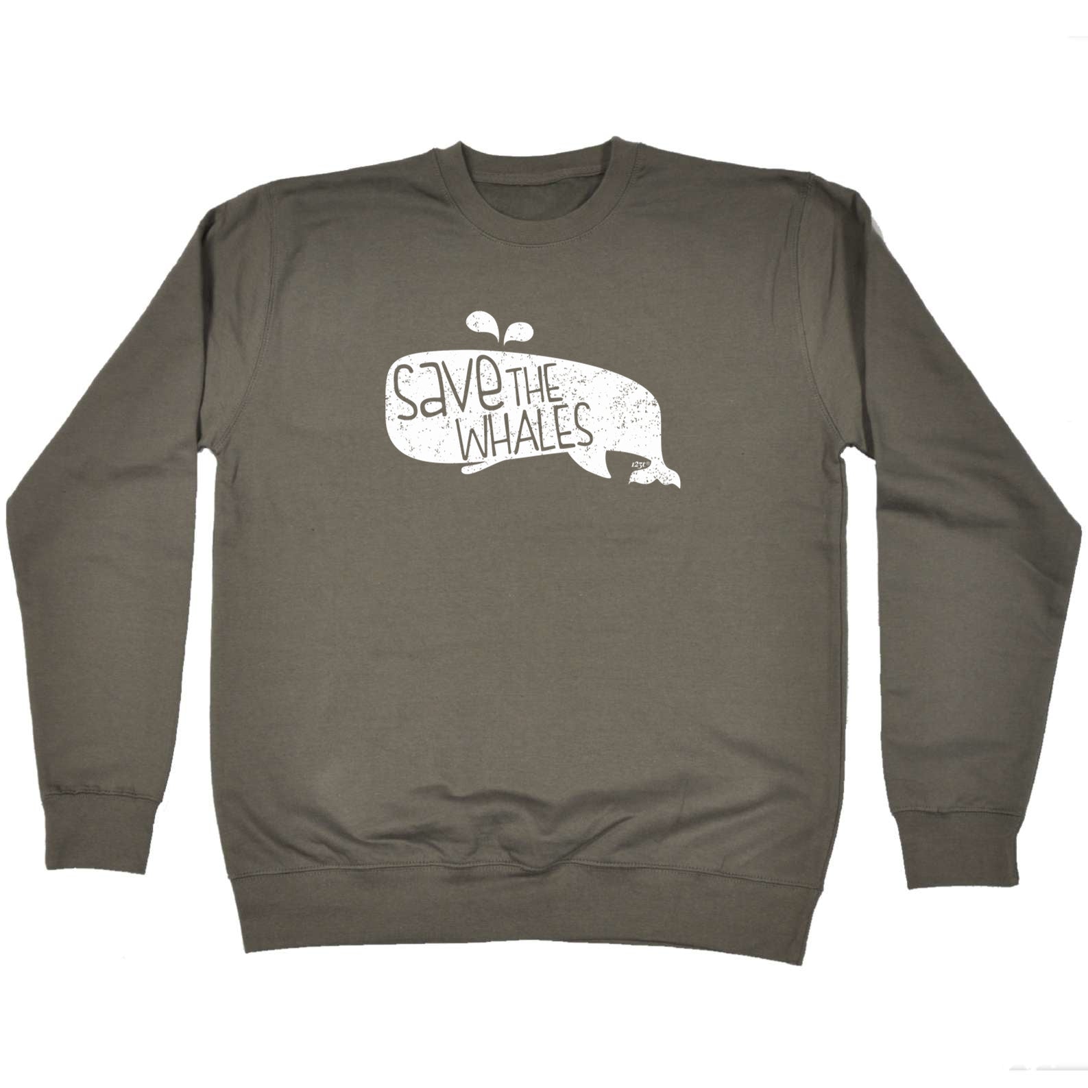 Save The Whales - Funny Sweatshirt