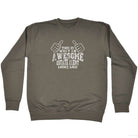 This Is What Awesome Estate Agent - Funny Sweatshirt
