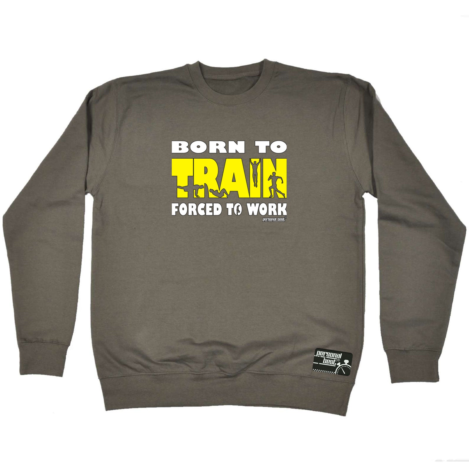 Pb Born To Train - Funny Sweatshirt