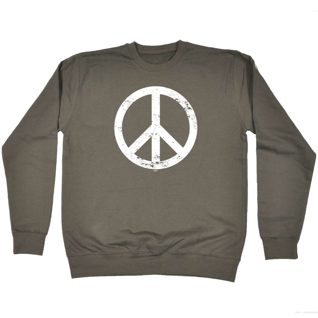 Peace Sign - Funny Sweatshirt