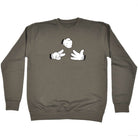 Rock Paper Scissors Gloves - Funny Sweatshirt