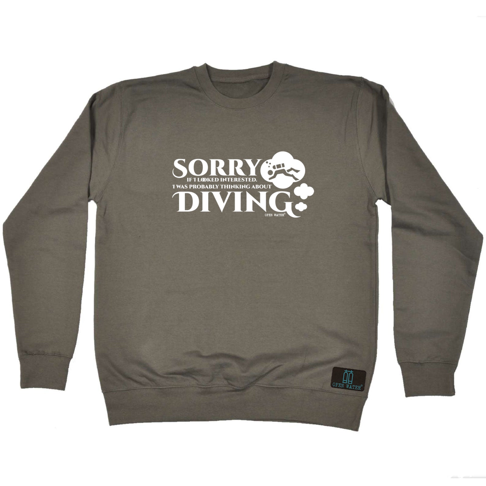 Ow Sorry Diving - Funny Sweatshirt