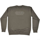 The Older Get The Less Care What People Think - Funny Sweatshirt