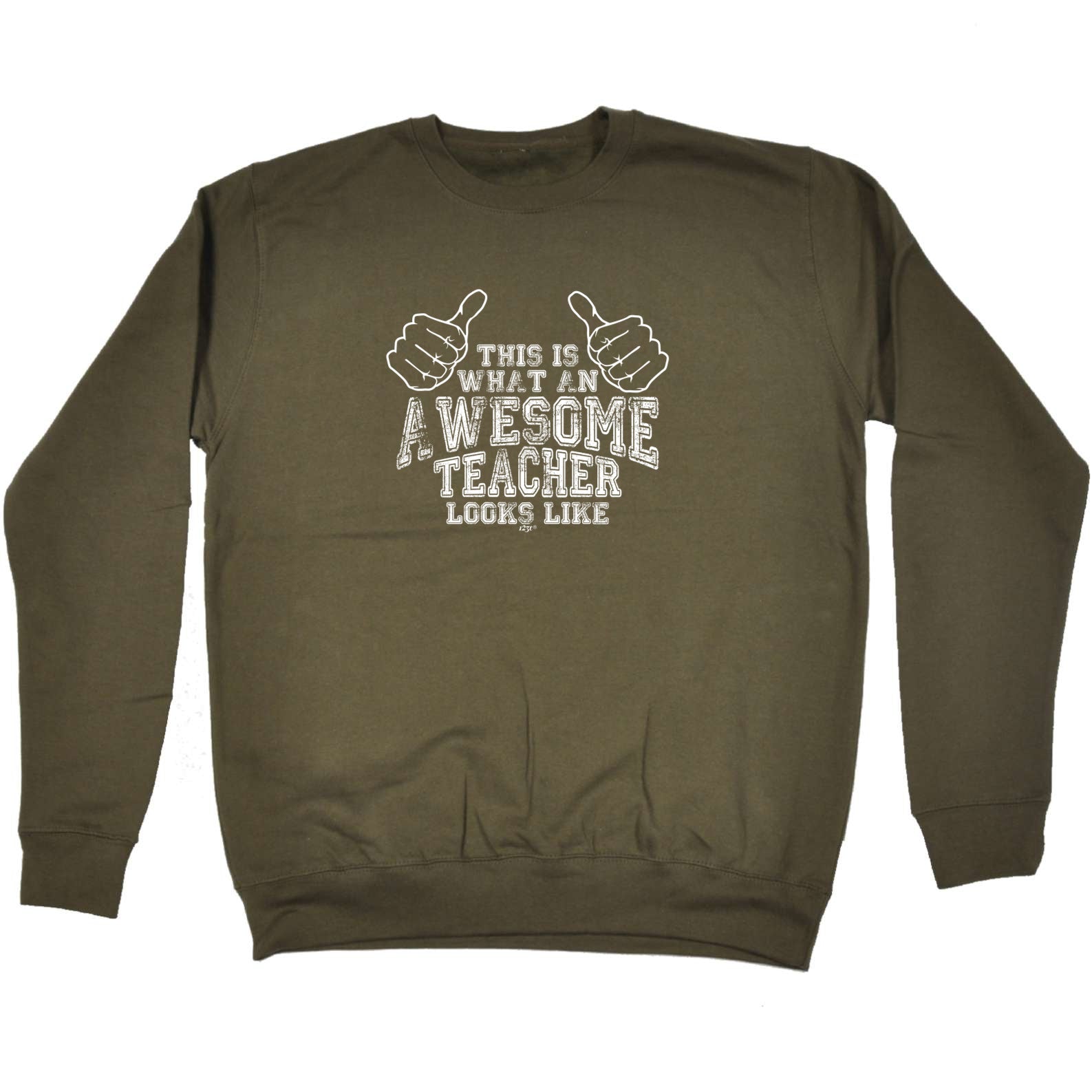 This Is What Awesome Teacher - Funny Sweatshirt