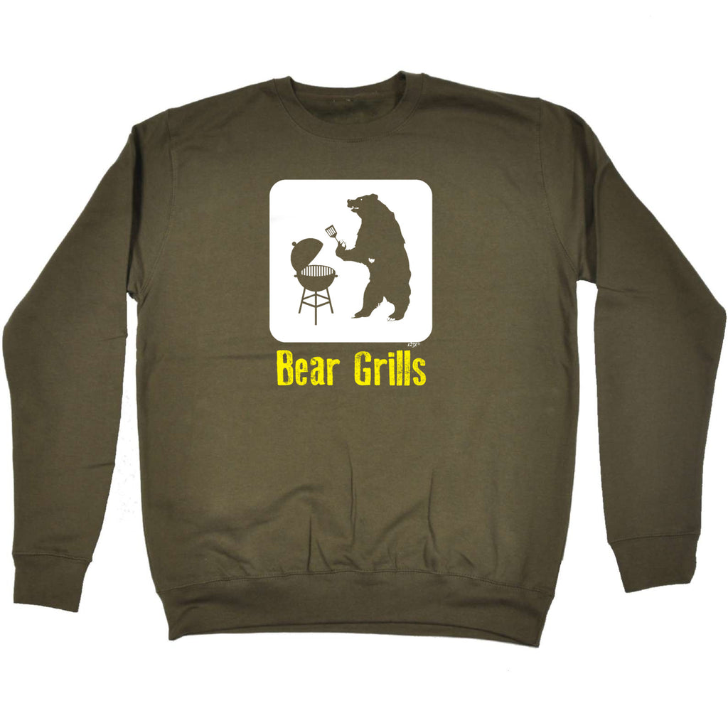 Bear Grills - Funny Sweatshirt