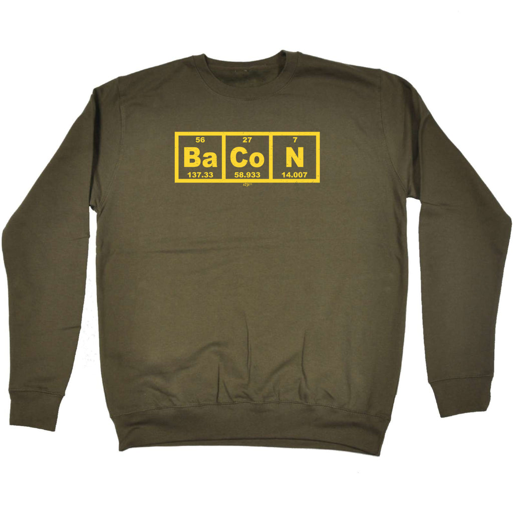 Bacon Periodic - Funny Sweatshirt