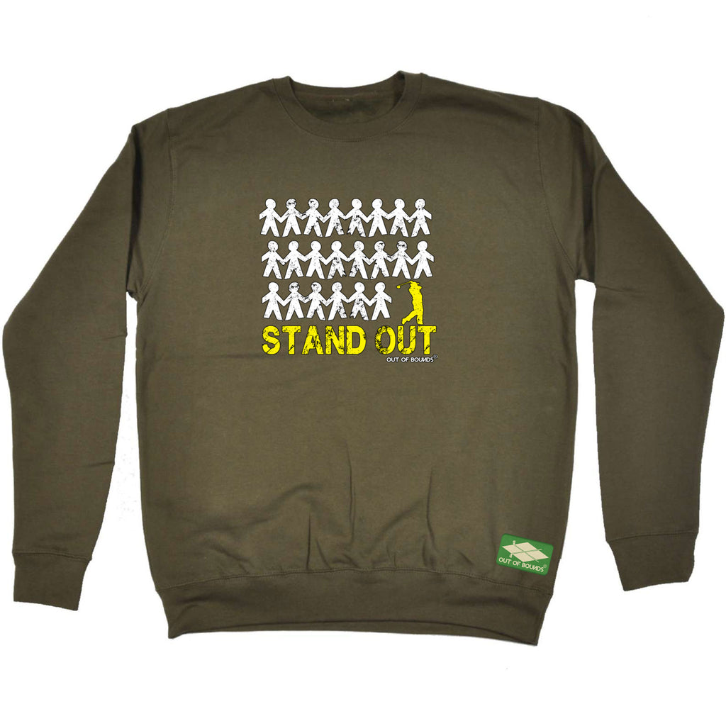 Oob Stand Out Golfer - Funny Sweatshirt