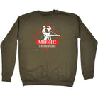 Music Is My D Of Choice Music - Funny Sweatshirt
