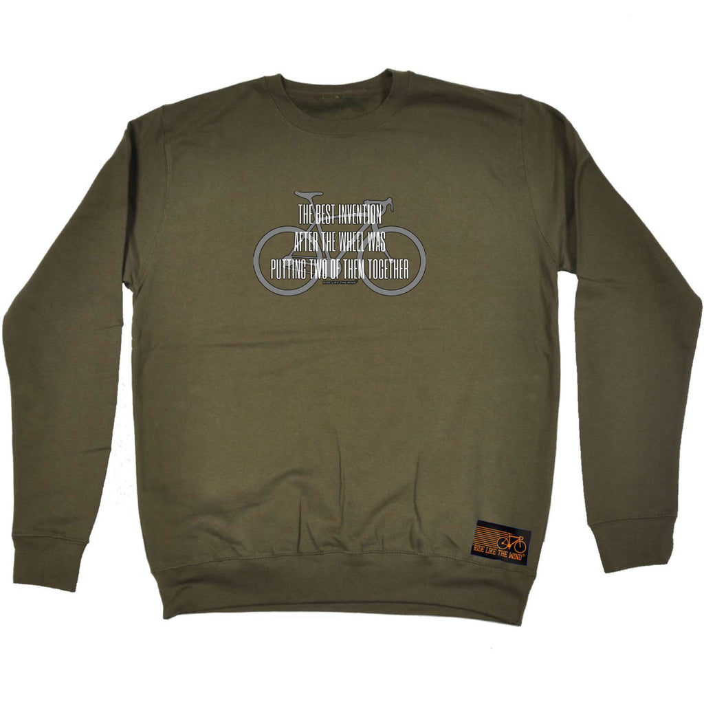 Rltw The Best Invention After The Wheel - Funny Sweatshirt