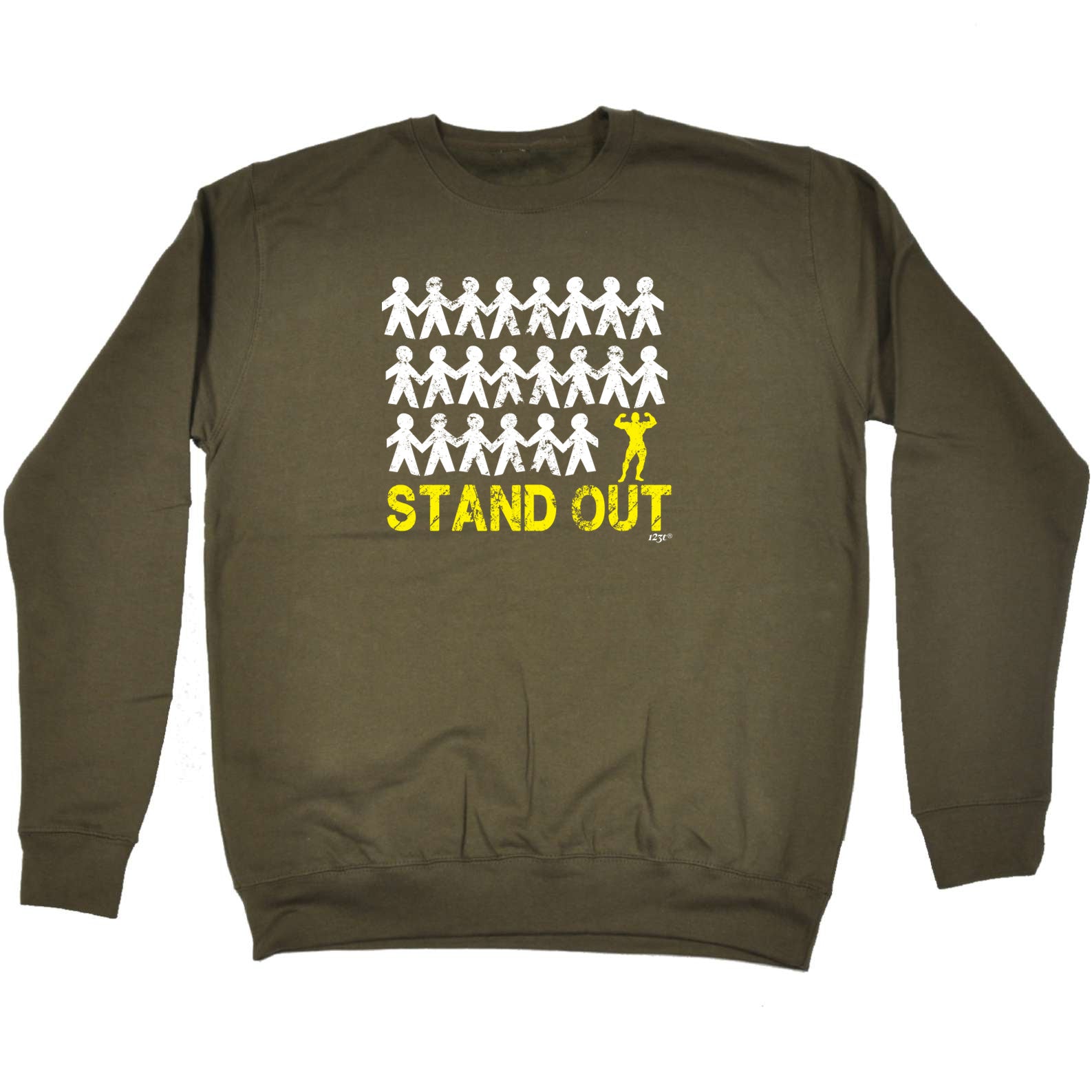 Stand Out Bodybuilder - Funny Sweatshirt