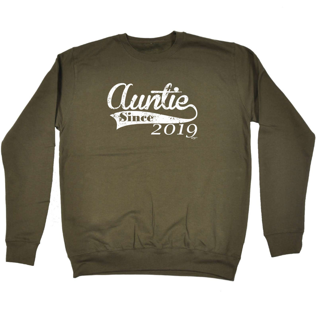 Auntie Since 2019 - Funny Sweatshirt