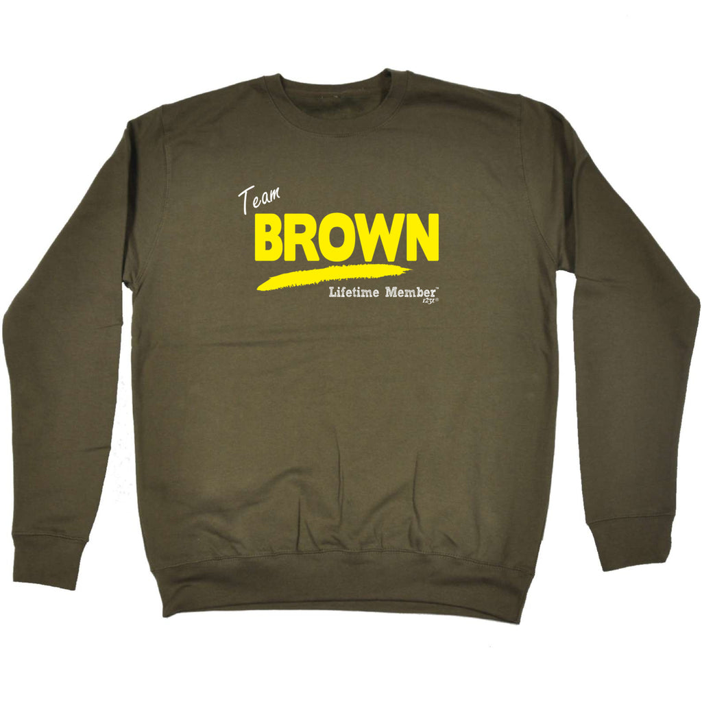 Brown V1 Lifetime Member - Funny Sweatshirt