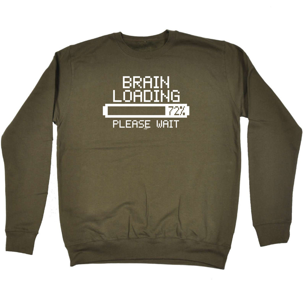 Brain Loading - Funny Sweatshirt