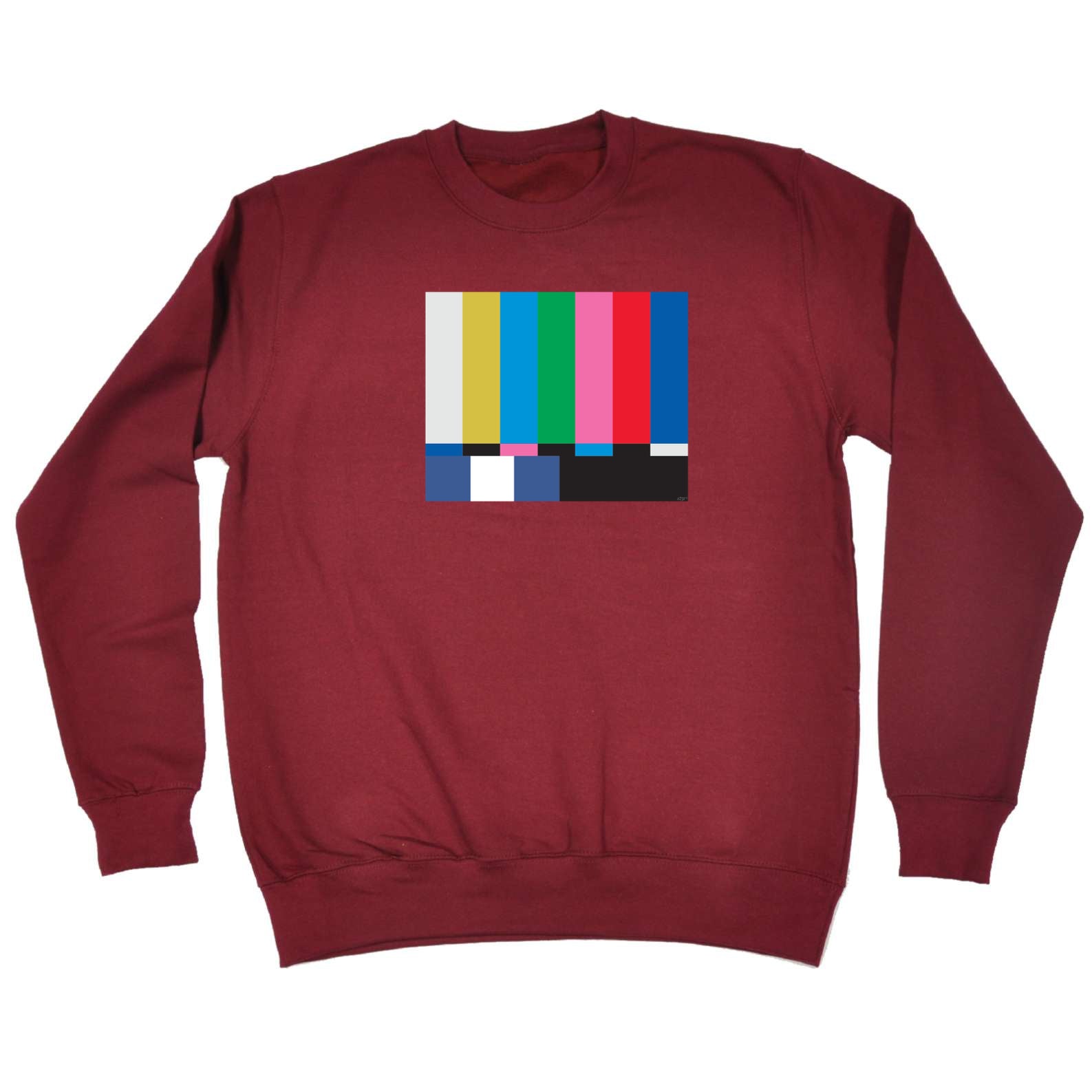 Tv Colour Test Screen - Funny Sweatshirt