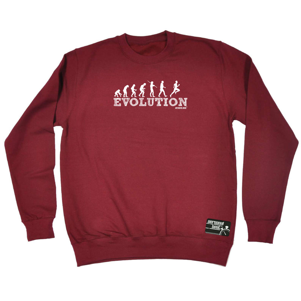 Pb Evolution Running - Funny Sweatshirt