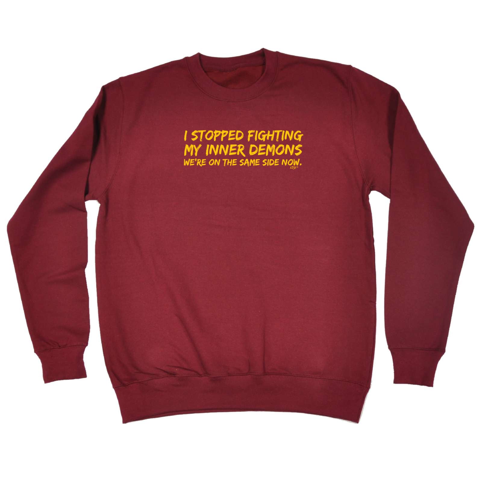 Stopped Fighting My Inner Demons - Funny Sweatshirt
