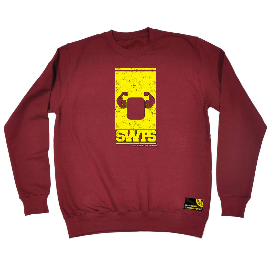 Swps Flexing Arms Design - Funny Sweatshirt