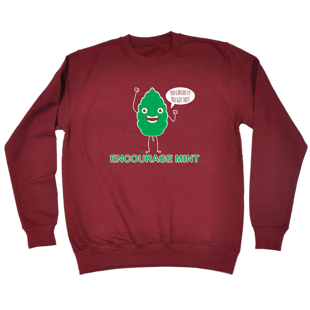 Encourage Mint - Funny Sweatshirt
