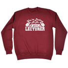 Youre Looking At An Awesome Lecturer - Funny Sweatshirt