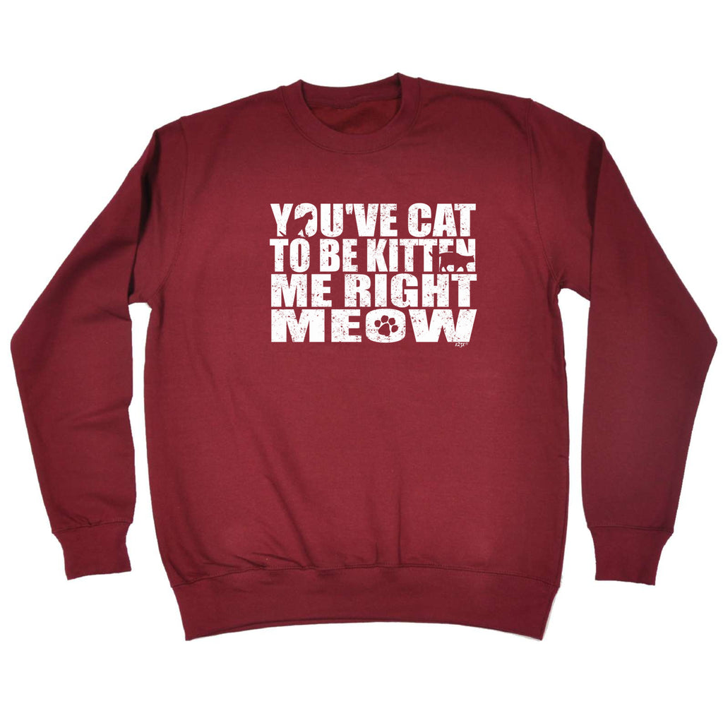 Youve Cat To Be Kitten - Funny Sweatshirt