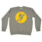 Moon Witch Halloween - Funny Sweatshirt