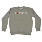 Love Pixels - Funny Sweatshirt