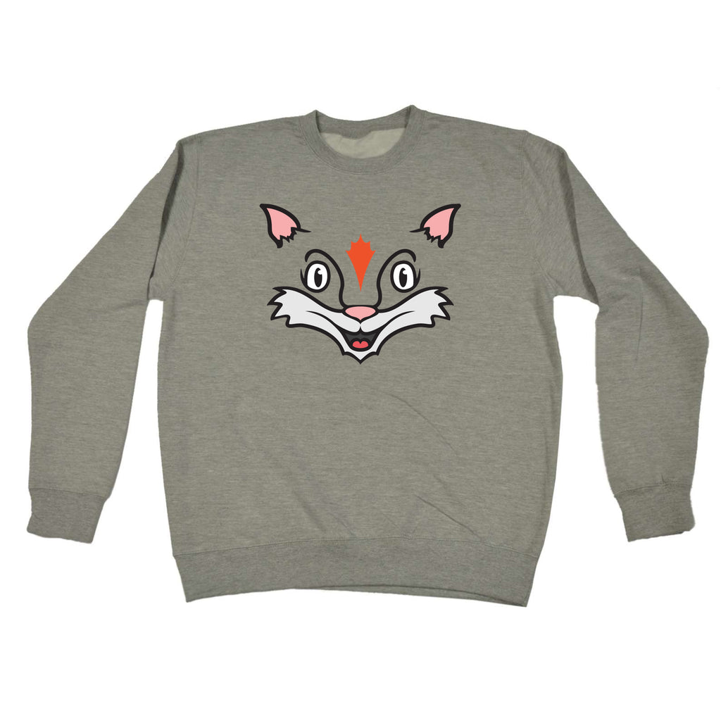 Fox Animal Face Ani Mates - Funny Sweatshirt