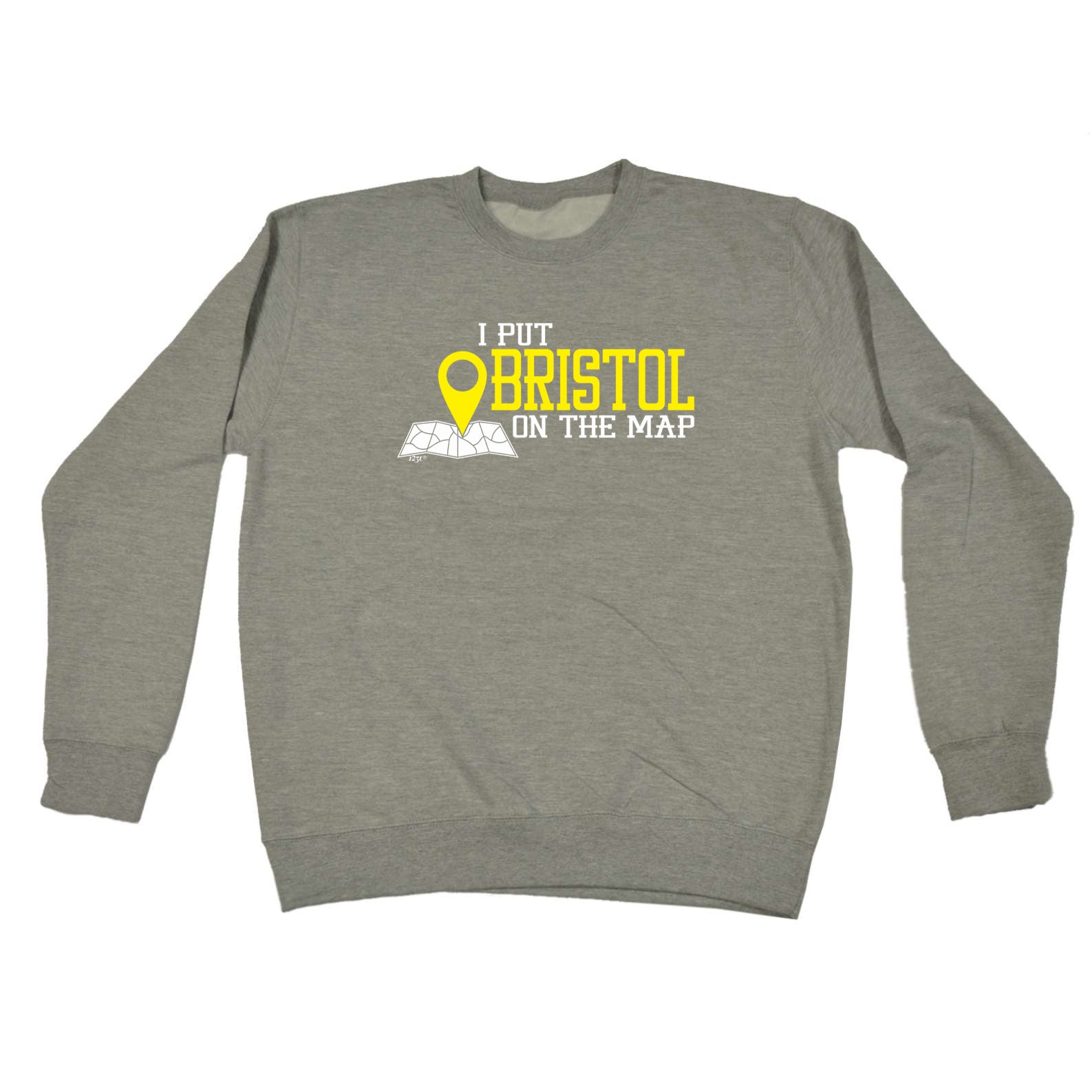 Put On The Map Bristol - Funny Sweatshirt