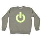 Power Button - Funny Sweatshirt