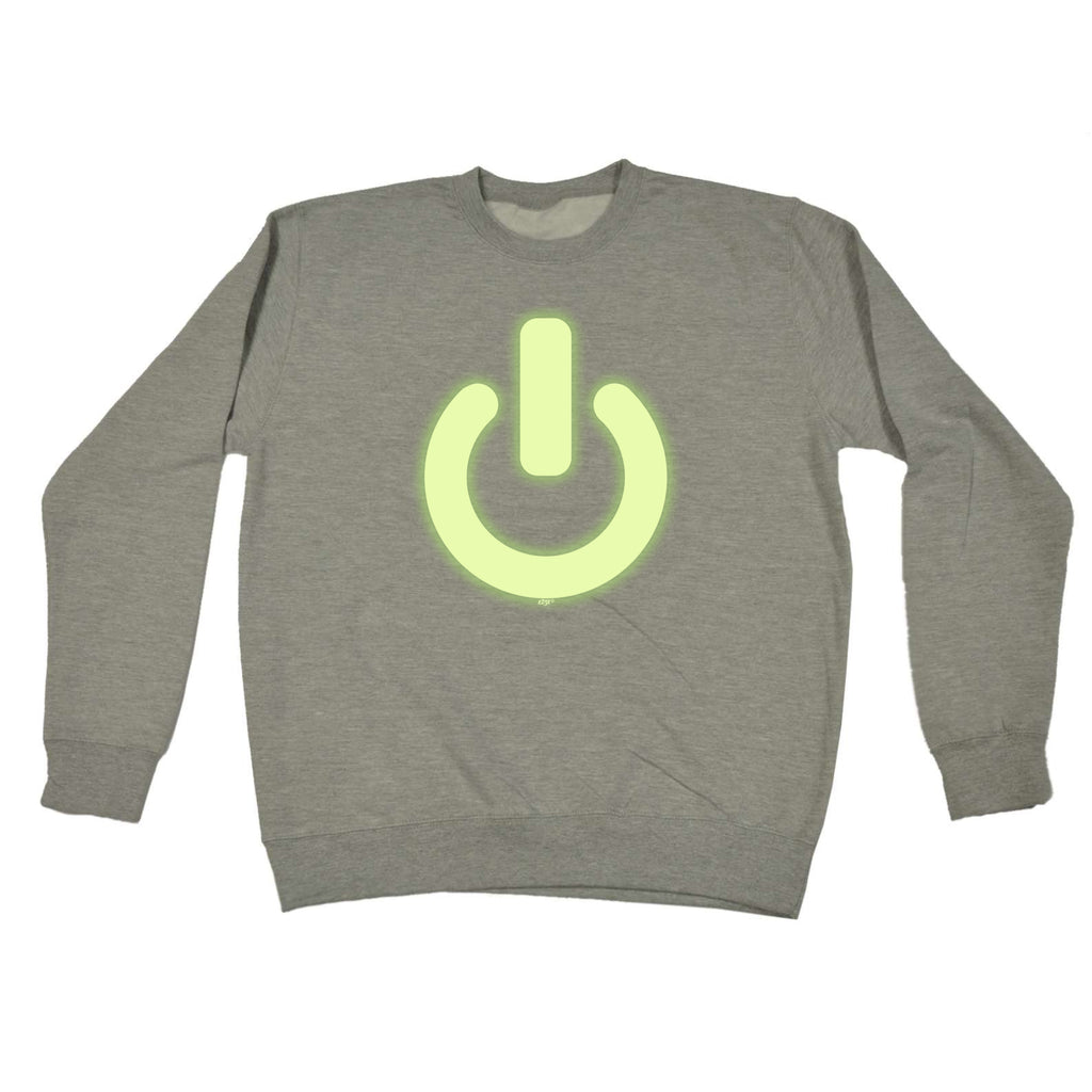 Power Button - Funny Sweatshirt