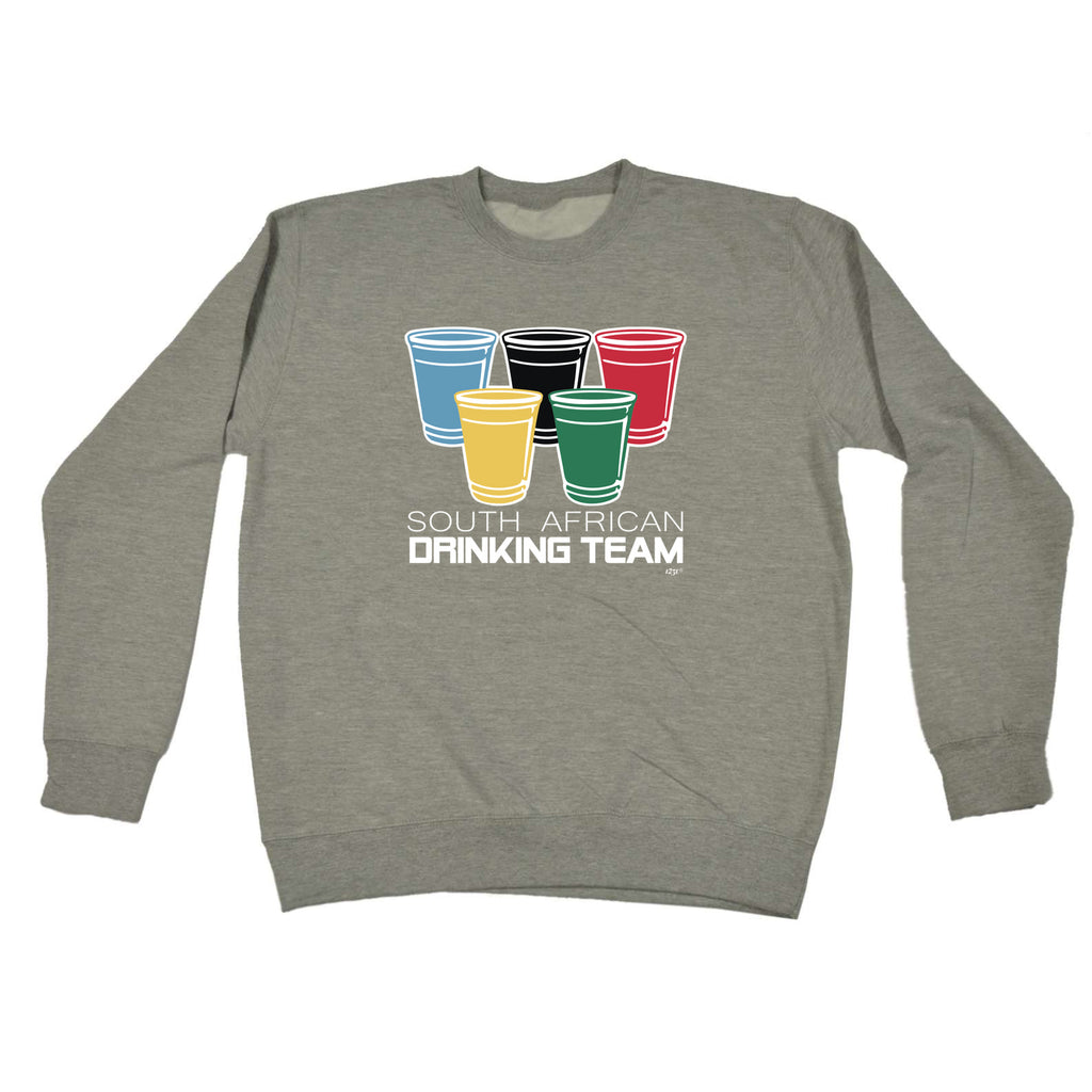 South African Drinking Team Glasses - Funny Sweatshirt