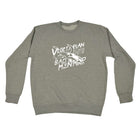 Vegetarian Old Indian Bad Hunter - Funny Sweatshirt