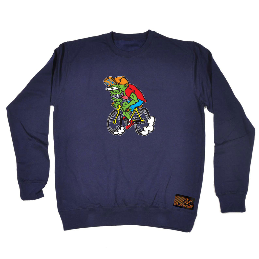 Rltw Weirdo Cyclist - Funny Sweatshirt