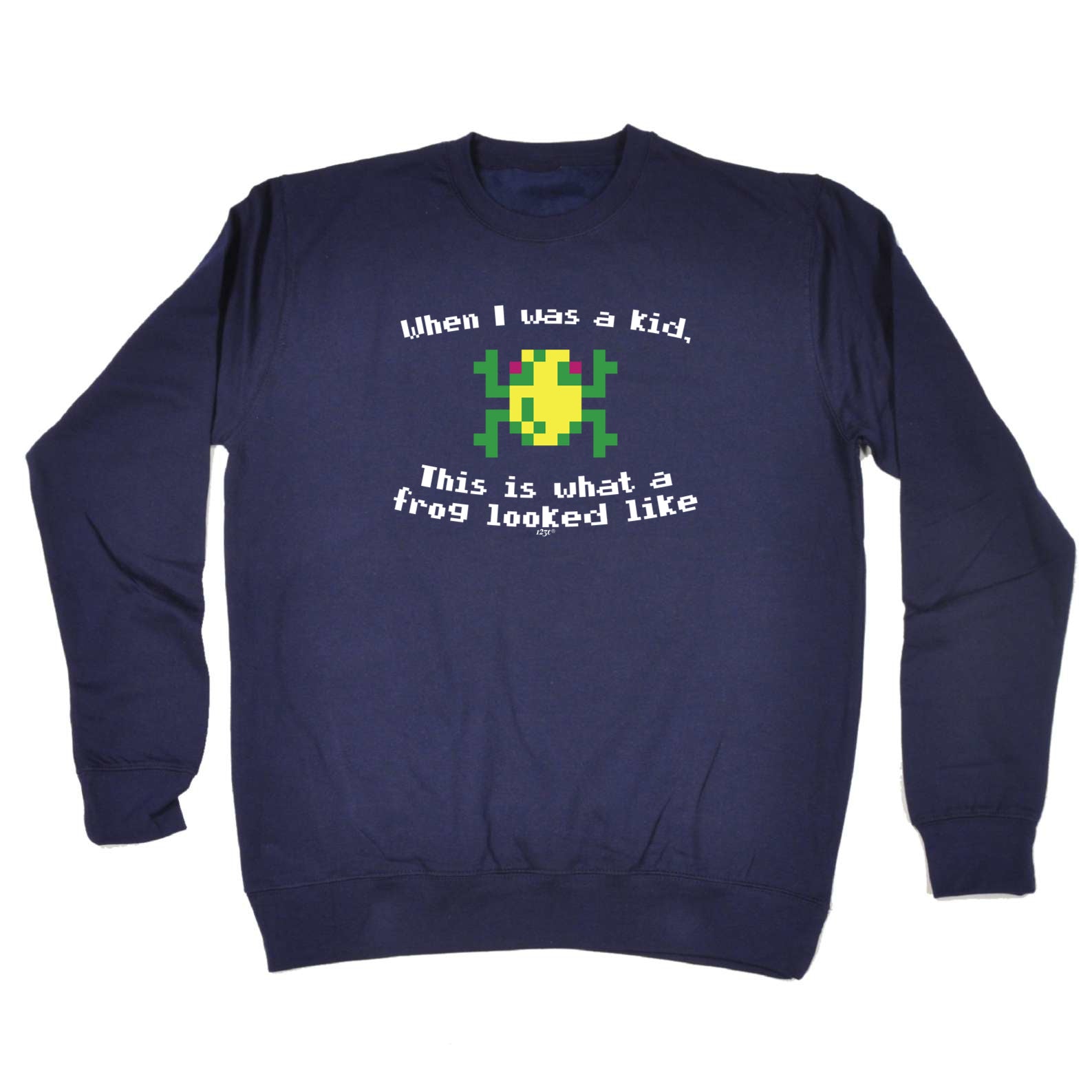 When Was A Kid This Is What A Frog Looked Like - Funny Sweatshirt