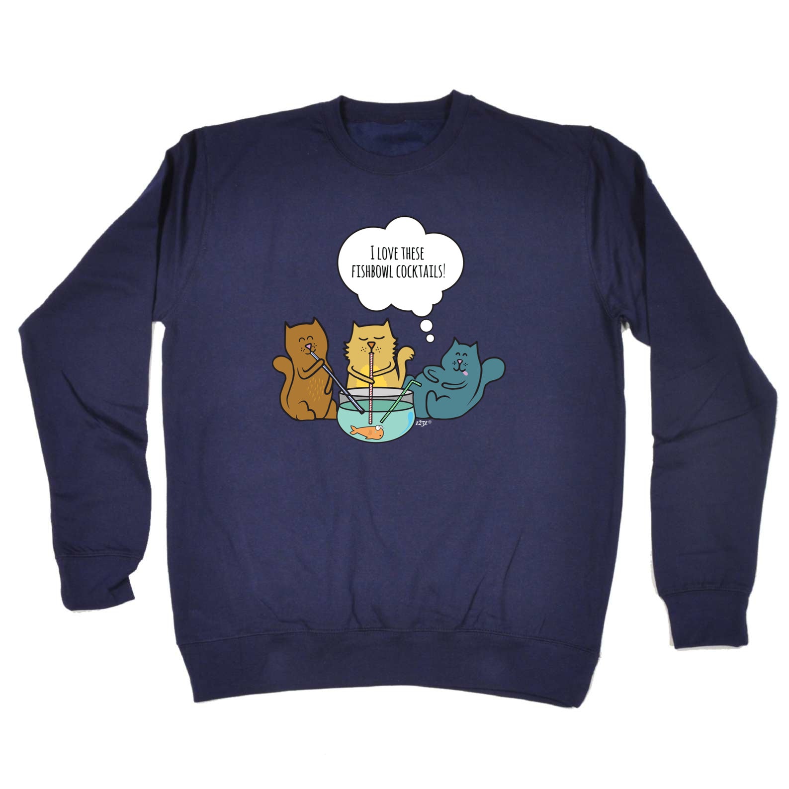 Love These Fishbowl Cocktails - Funny Sweatshirt